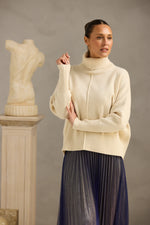 Sophie Knit Jumper | Winter White