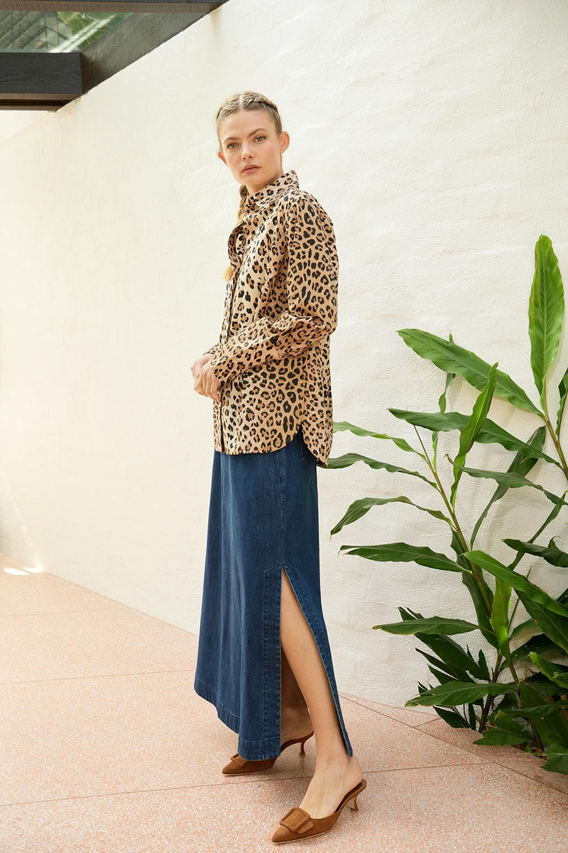 River Leopard Shirt