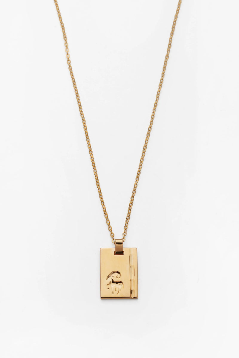Starsign Necklace | Gold
