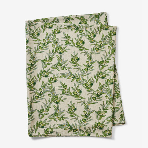 Olive Green Tablecloth