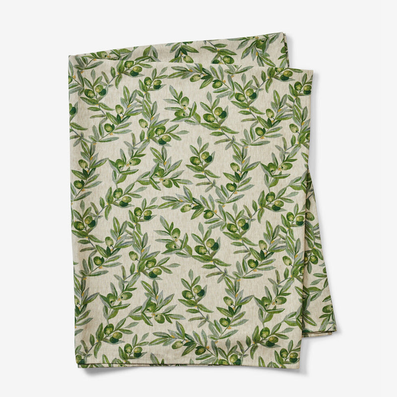Olive Green Tablecloth
