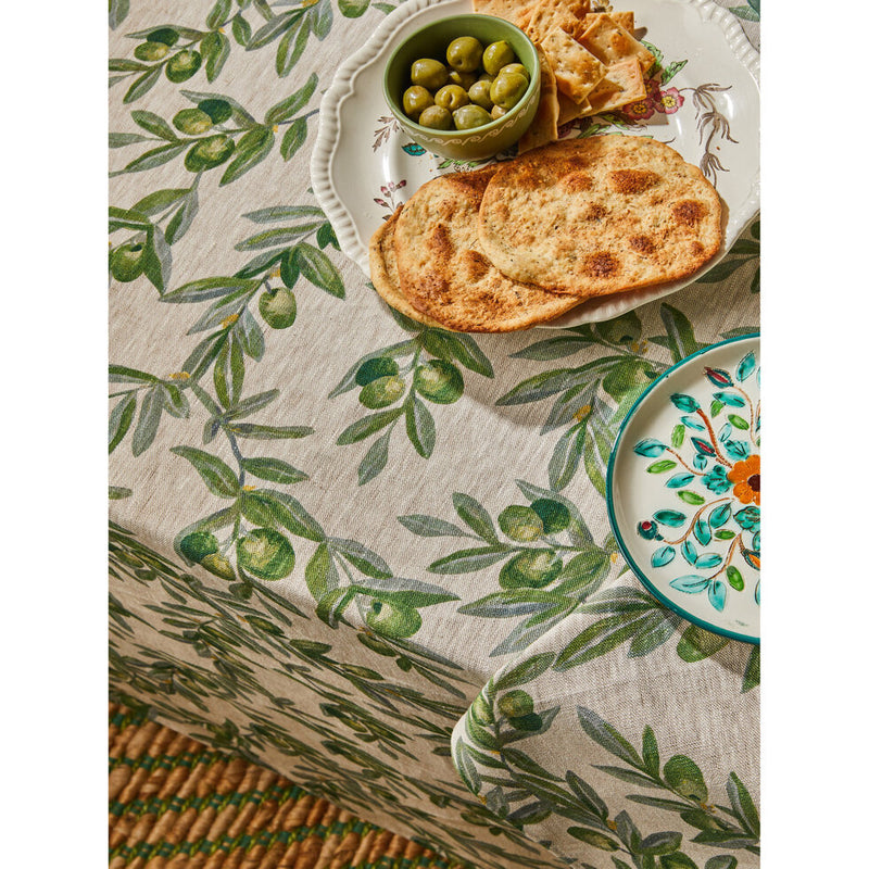 Olive Green Tablecloth