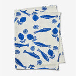 Sardines Blue Tablecloth