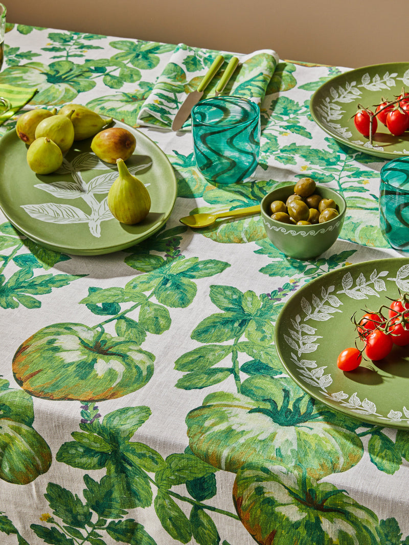 Heirloom Green Tablecloth