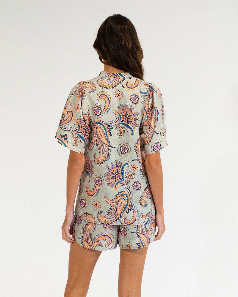 Ticino Blouse | Paisley
