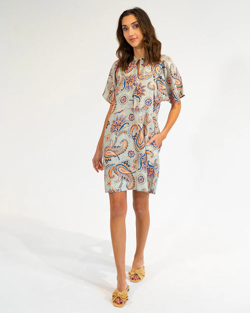 Ticino Mini Dress | Paisley