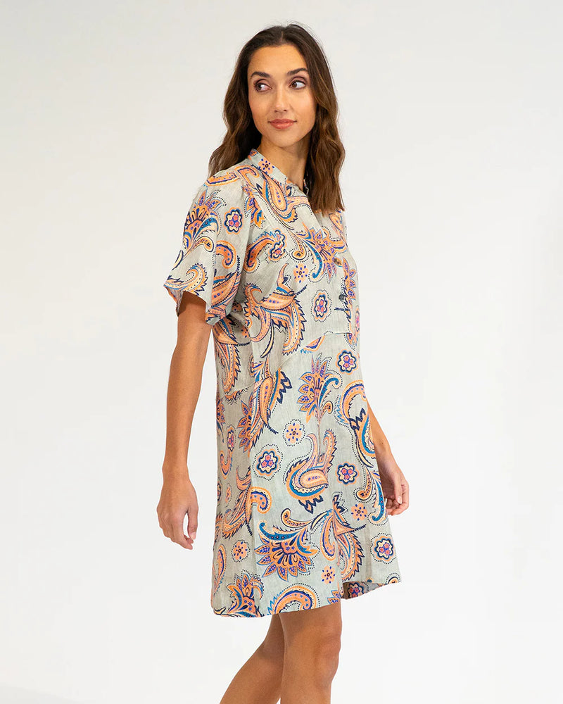Ticino Mini Dress | Paisley