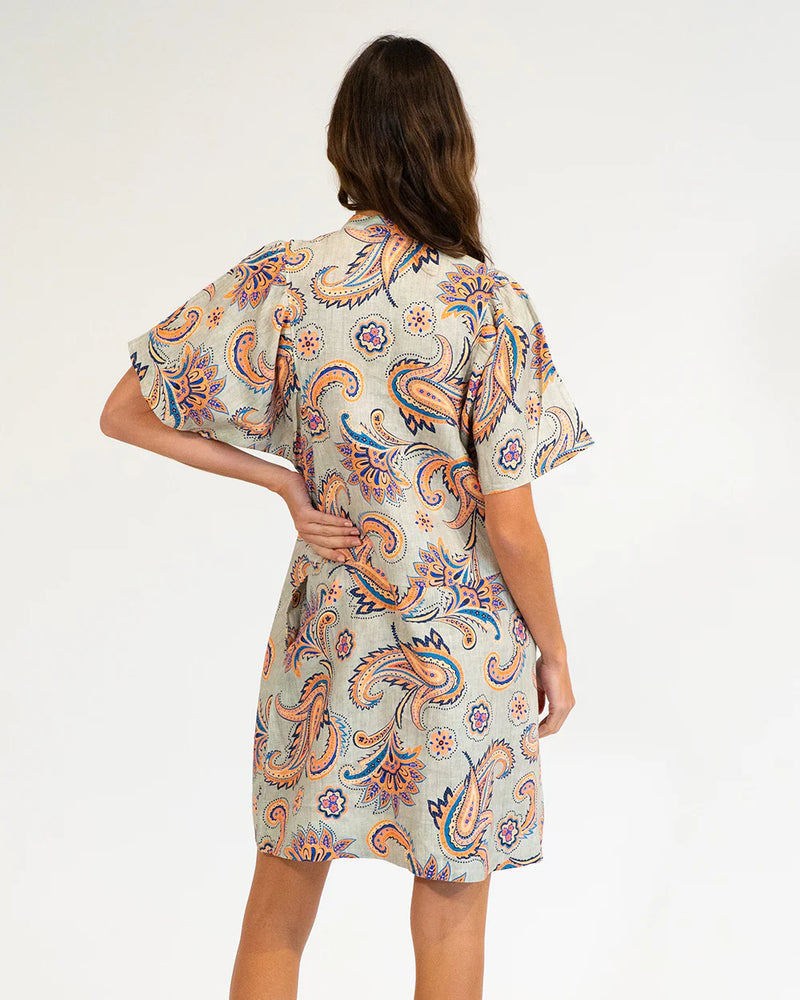 Ticino Mini Dress | Paisley