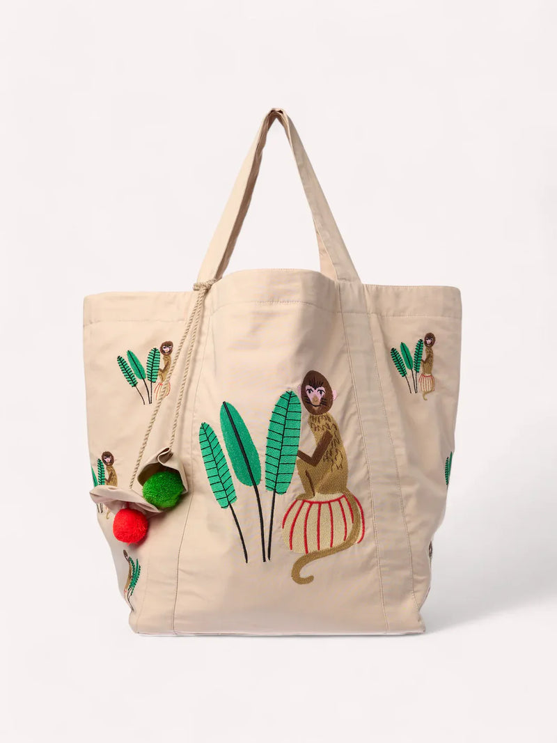 Udine Bag | Embroidery on Beige