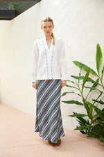 Skye Linen Blouse | White