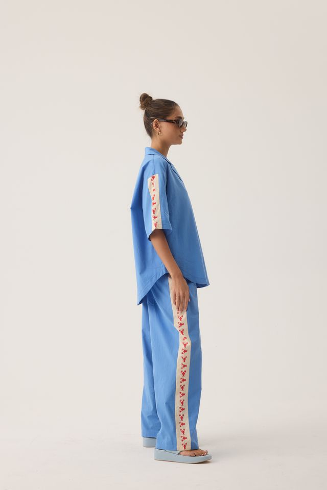 Lobster Shirt French Blue