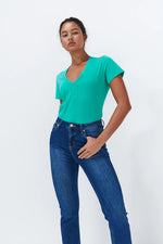Vacay Jean | Cali Wash Raw Hem