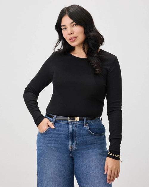 Classic Long Sleeve Crew | Black