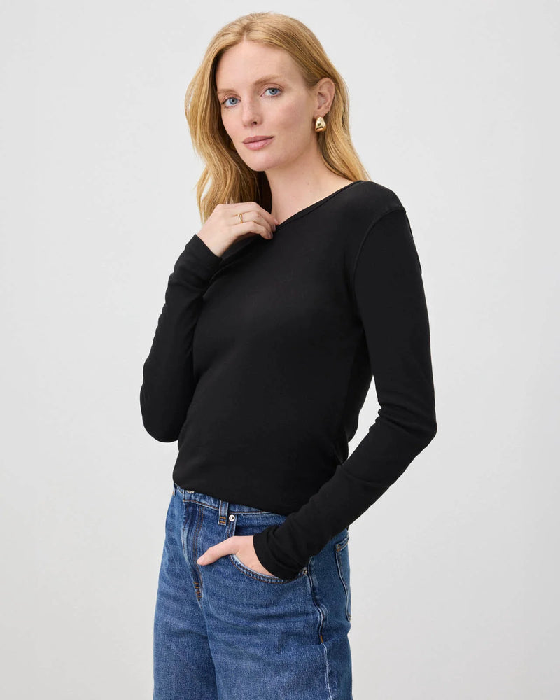 Classic Long Sleeve Crew | Black