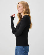 Classic Long Sleeve Crew | Black