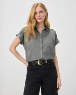 Paige Shirt | Soft Vintage Olive