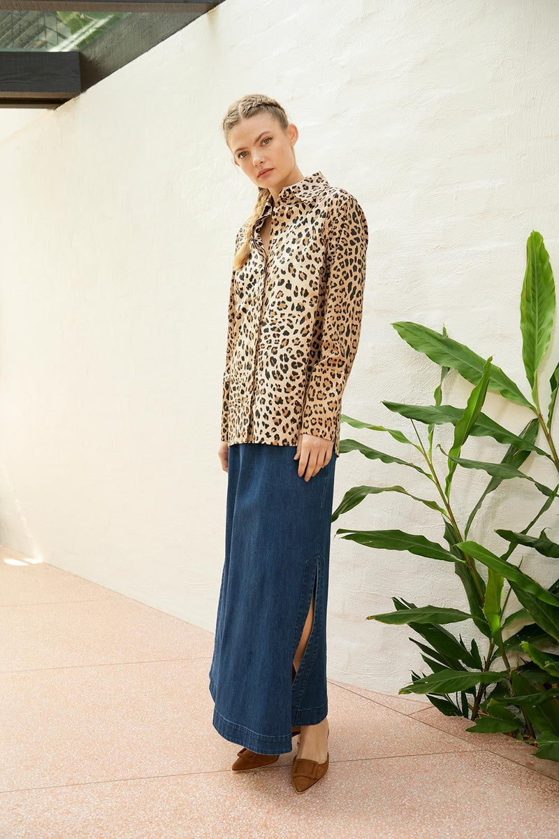 River Leopard Shirt