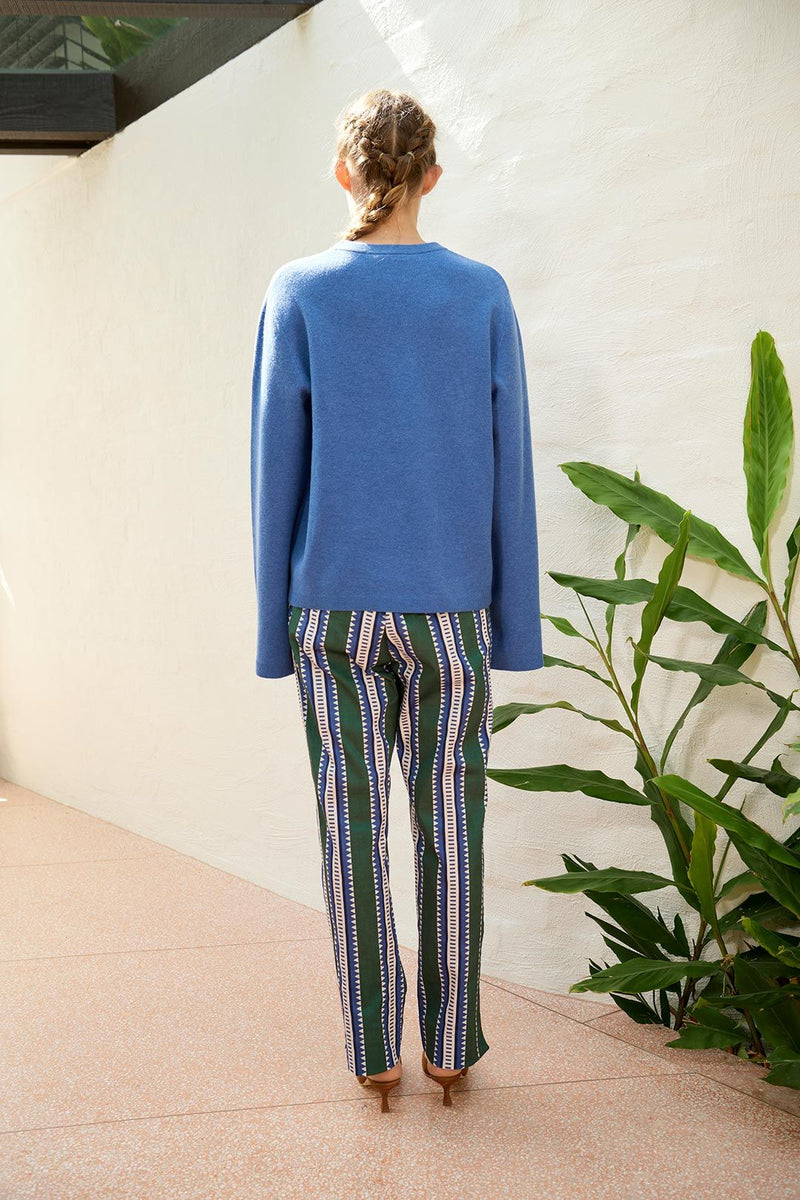 Solar Flair Knit | Blue