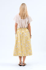 Bristol Midi Skirt | Yellow