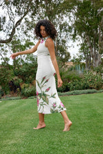 Ariel Mesh Dress | Antique Rose