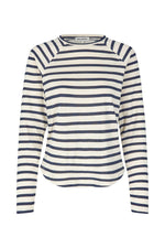 Liva Tee | Blue/WHite