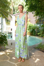 Tia Sundance Maxi Dress | Green