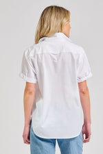 The Annie Short Sleeve Shirt | White