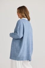 On Deck Cardi | Denim