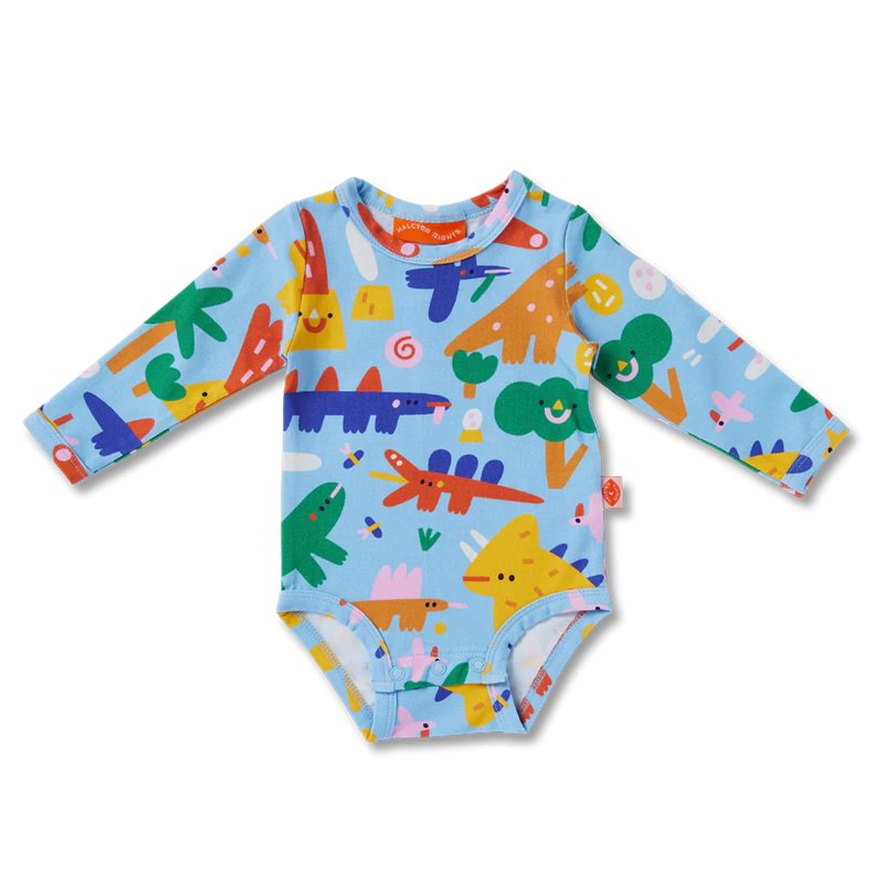 Dino Days Long Sleeve Bodysuit