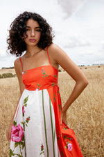 Rue Dress | Ruby Antique Rose