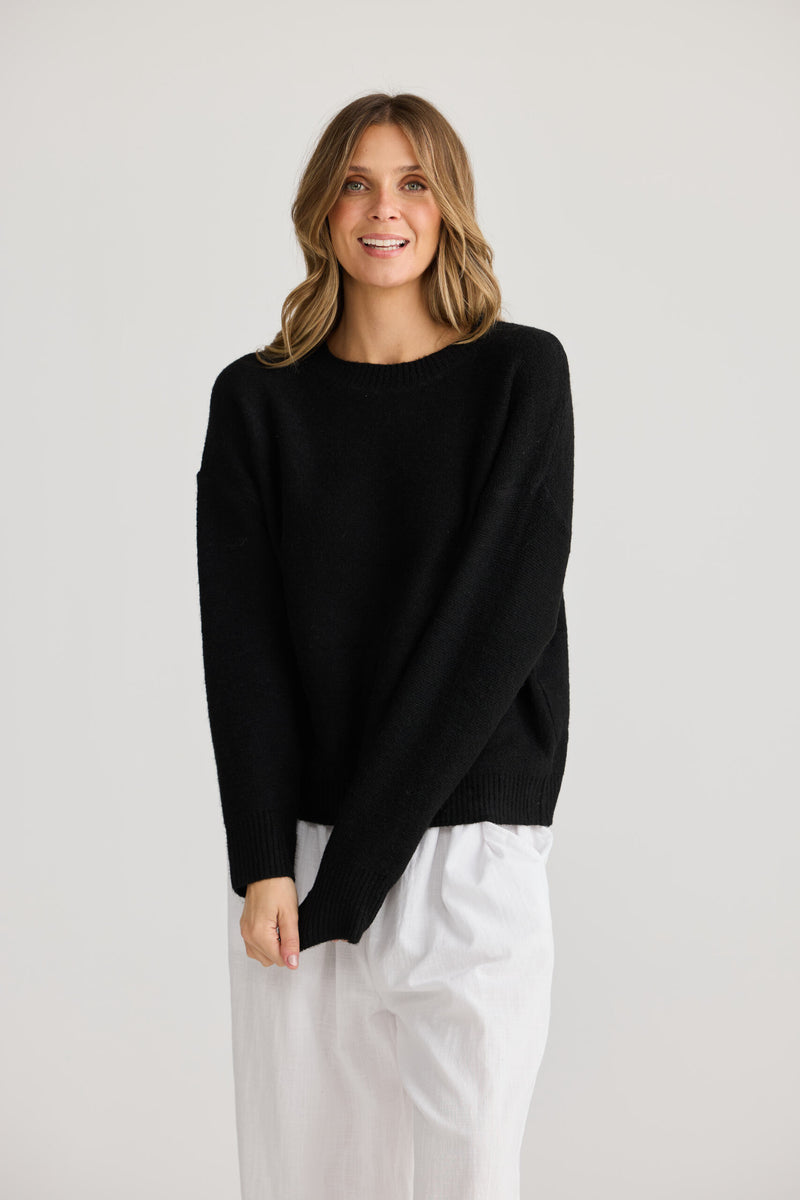 Overboard Knit | Black