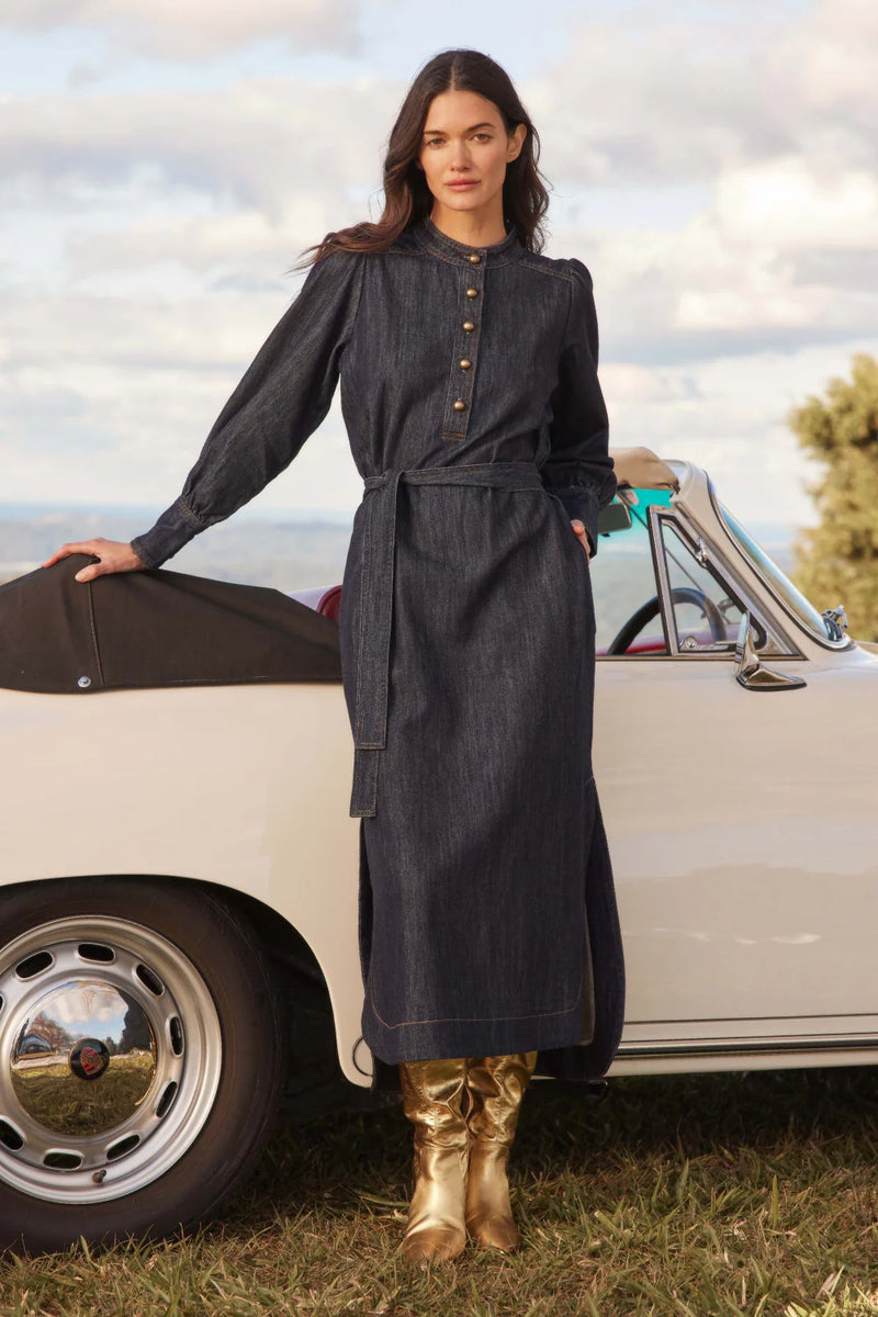 Snapshot Dress | Dark Denim