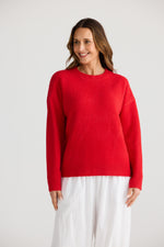 Overboard Knit | Red
