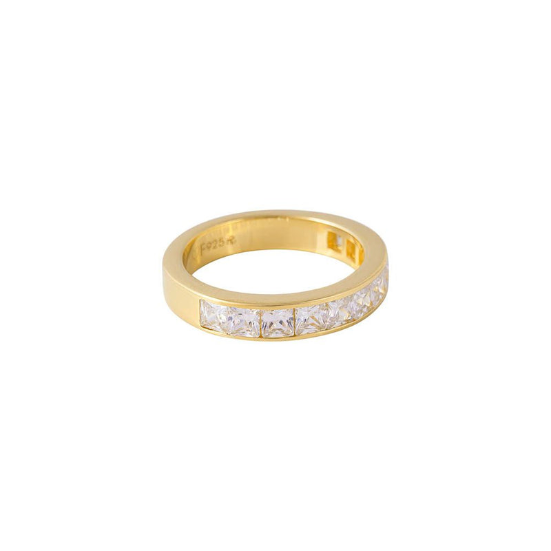 Princess Cut Stacking Band | 7