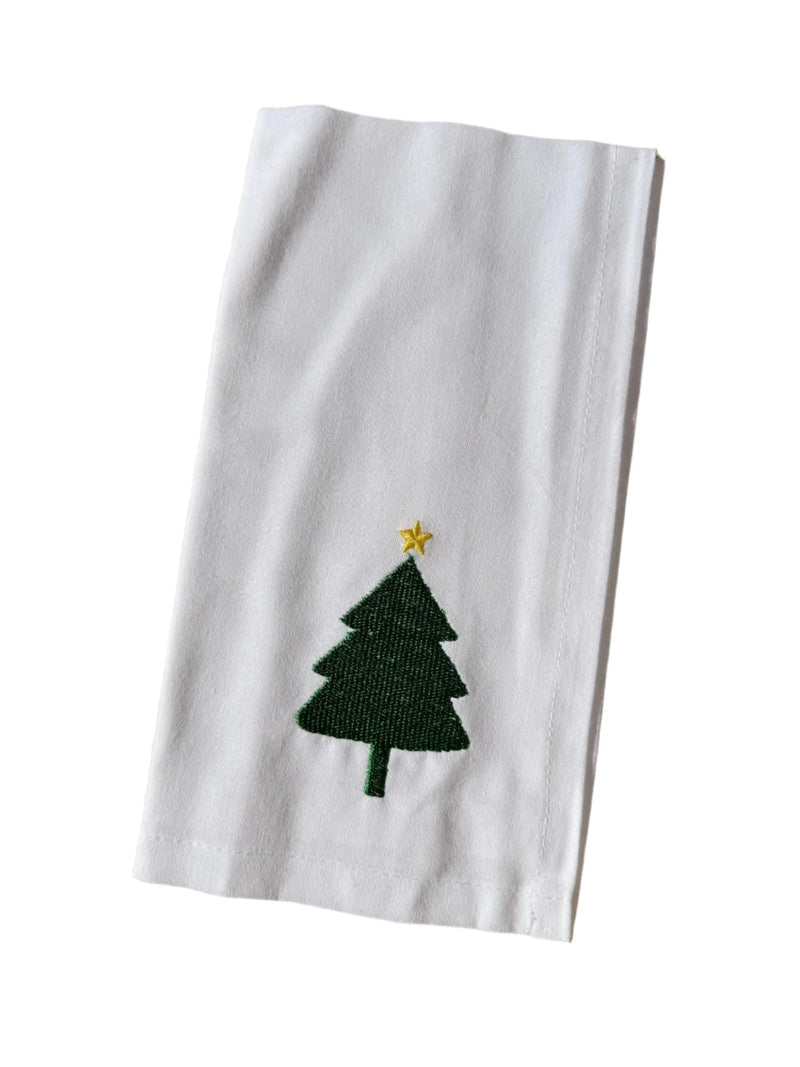 Christmas Embroidered Napkins