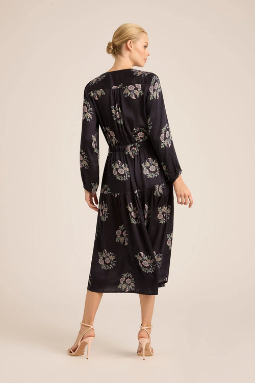 Daisy boo Fall dress | Wreath Navy