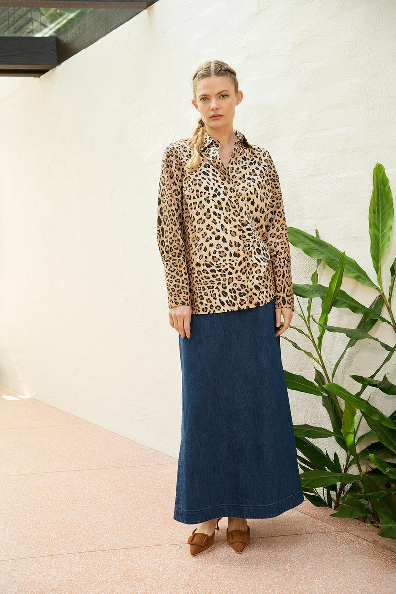 River Leopard Shirt