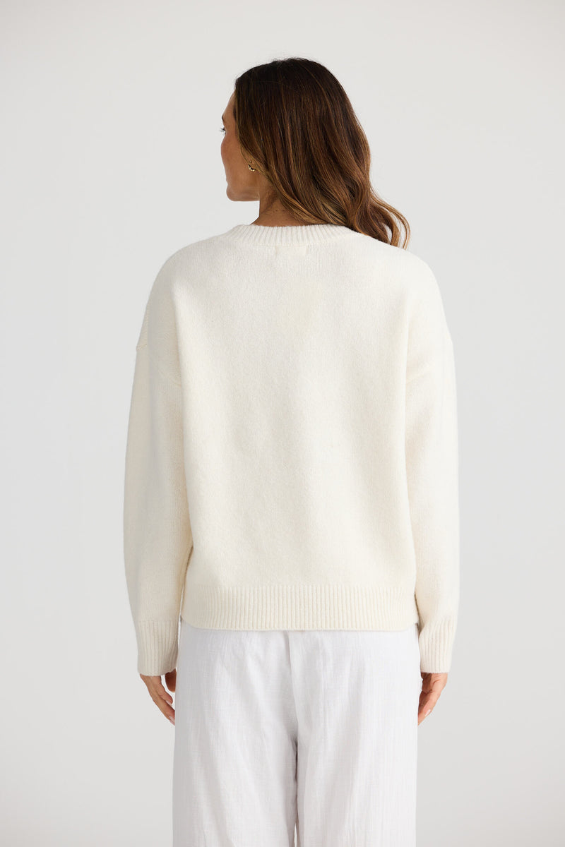 Overboard Knit | Off White