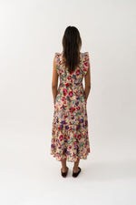 Samo Midi Dress | Flower Print