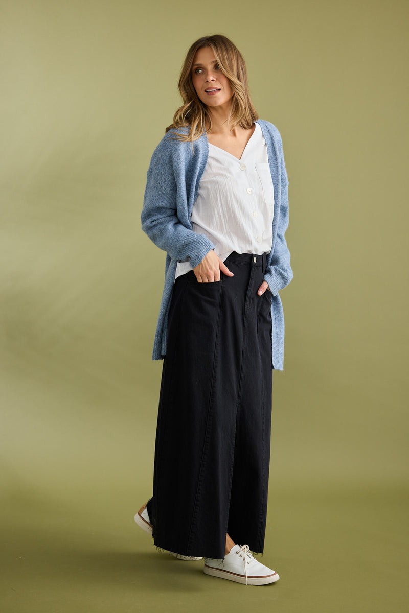On Deck Cardi | Denim