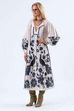 Silo Maxi Dress | Creme