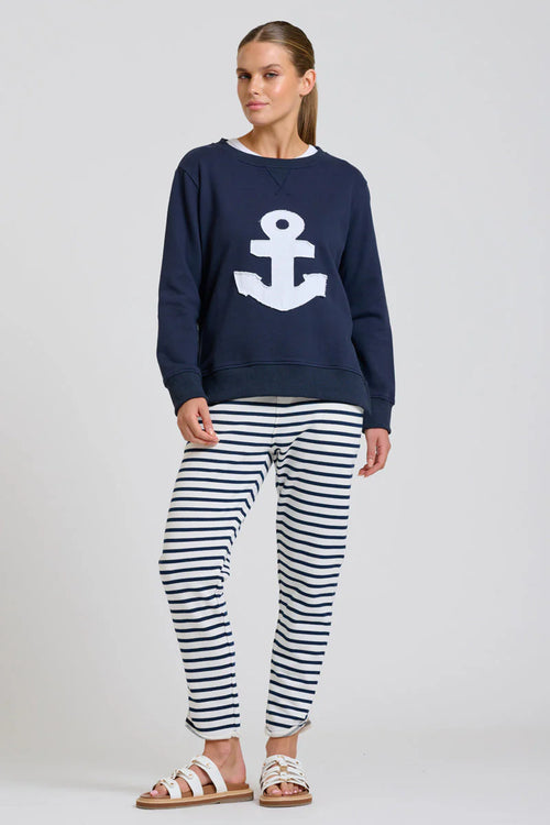 Nautical Sweatshirt | Navy