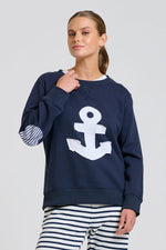 Nautical Sweatshirt | Navy