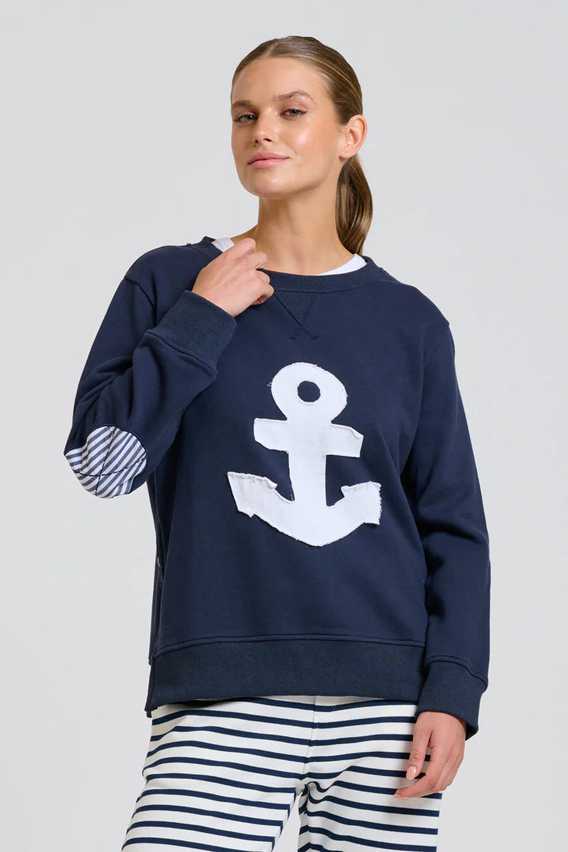 Nautical Sweatshirt | Navy