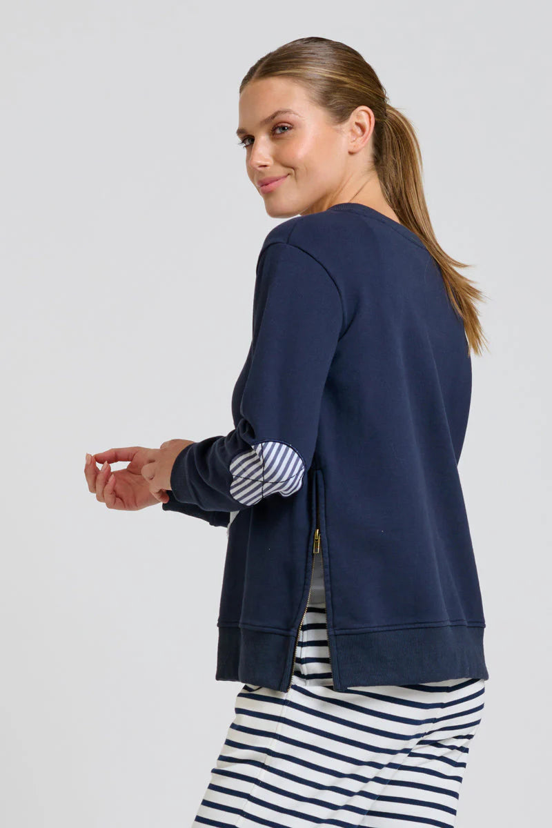 Nautical Sweatshirt | Navy