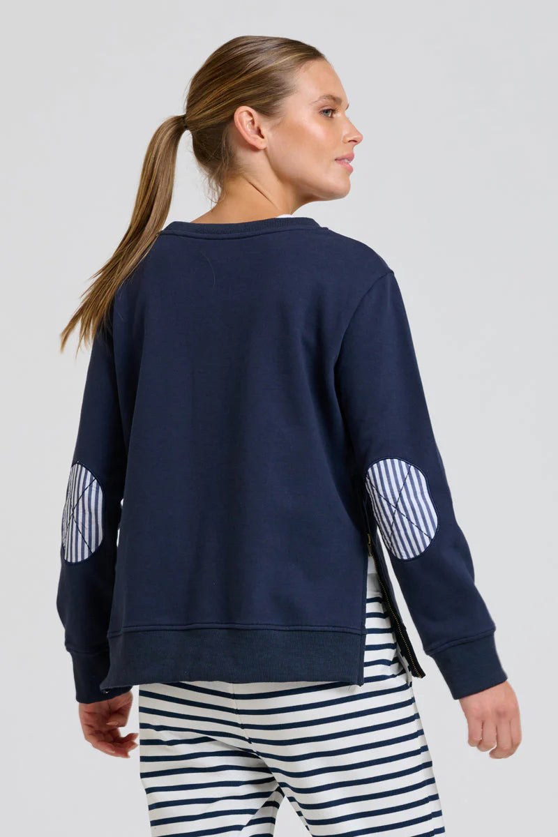 Nautical Sweatshirt | Navy