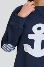 Nautical Sweatshirt | Navy