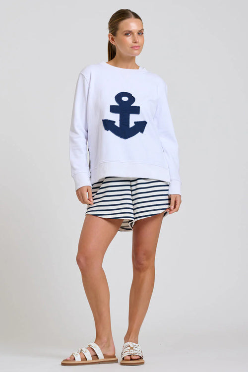 Nautical Sweatshirt | White