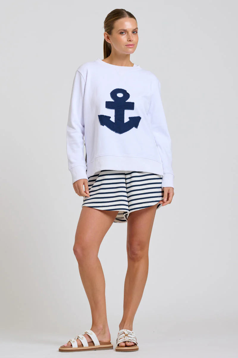 Nautical Sweatshirt | White