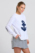 Nautical Sweatshirt | White